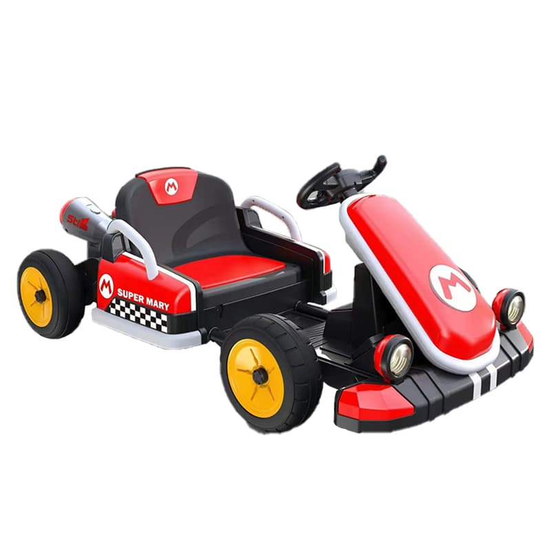 12V Adjustable Length Kids Electric Go-Kart