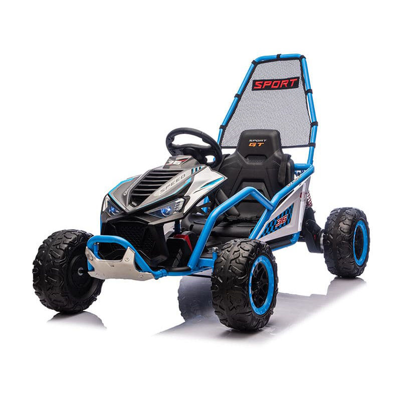 12V Kids Electric Drift Ride-On Go Kart with Bluetooth MP3  player