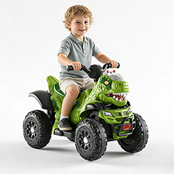 6V Kids Electric Dinosaur ATV Ride-On Car