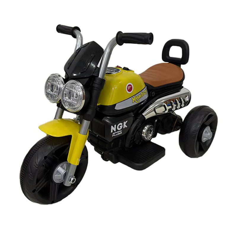 6V Kids Electric Motorcycle with LED Lights & Early Education