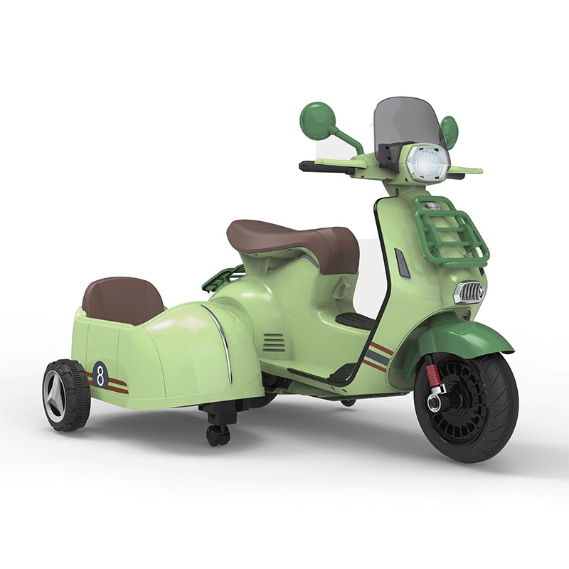 Children's Electric 12V Double-Drive Tricycle Motorcycle