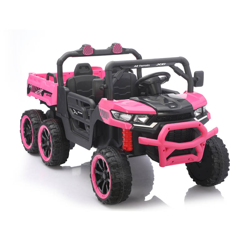 12V 4WD 2-Seater Kids Electric Car with Rear Bucket