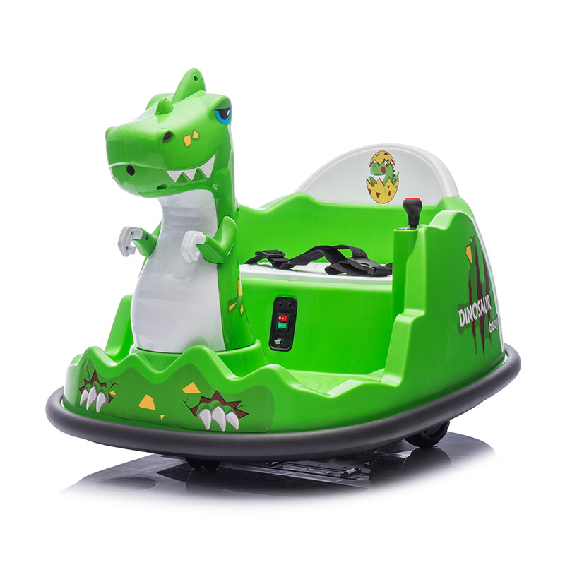 Children Dinosaur Themed Kart with 360 Degree Spin Function