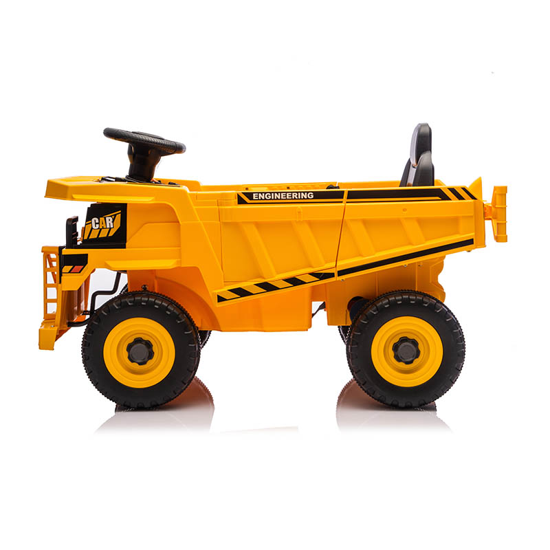 12V 2WD Kids Construction Truck Ride-On with MP3 player