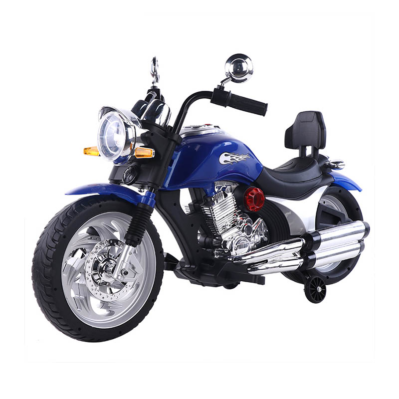 12V Big Size Ride-On Motorbike for Older Kids with One-Button Start
