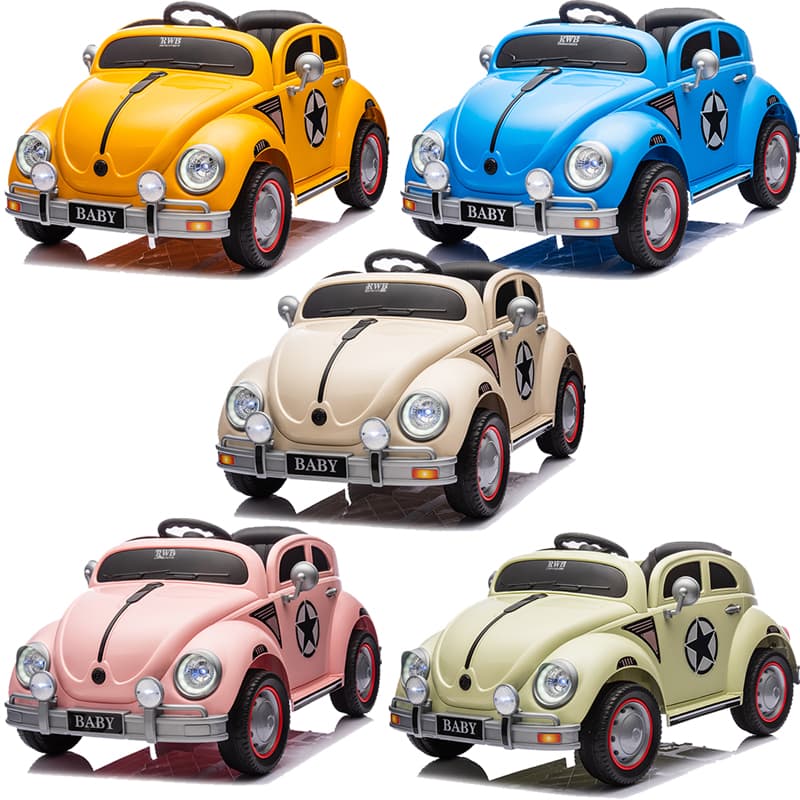 Kids' Ride-On Car with Dual Doors & Remote Control